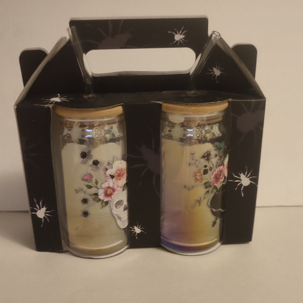 Halloween Theme Glass Tumbler